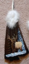 Bugling Elk Feathers