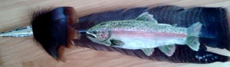 Trout on Feather