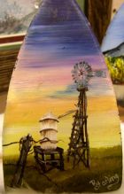 Sunset Windmill