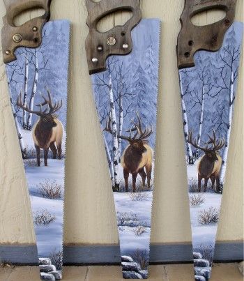 Winter Elk Hand Saw