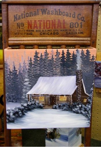 Cozy Cabin  Washboard